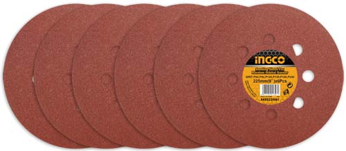 INGCO Sanding sheet for random orbital sander AKRS225061