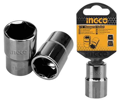 INGCO 1/2" Hexagonal socket HHAST12081