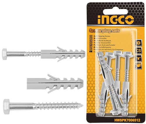 INGCO Screw plug sets HWSPK7006512